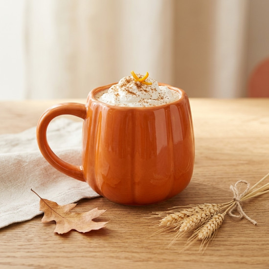 Pumpkin Shaped Mug
